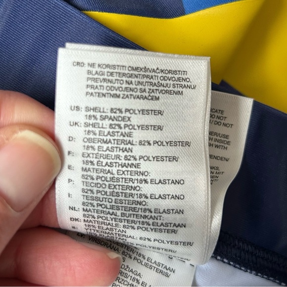 Women’s Adidas by Stella McCartney Multicolor Techfit Tights Size Large - Picture 10 of 10